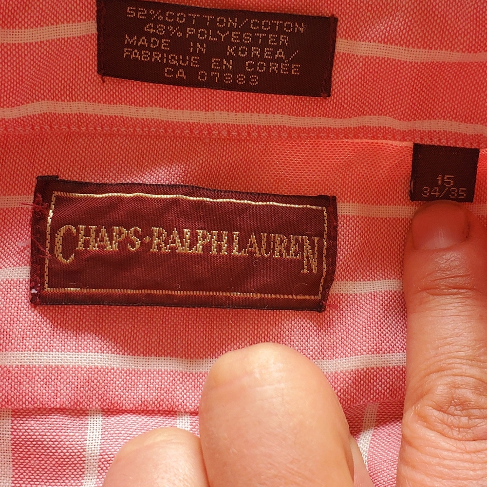 Chaps Ralph Lauren Linen Button Down - Picture 3 of 5
